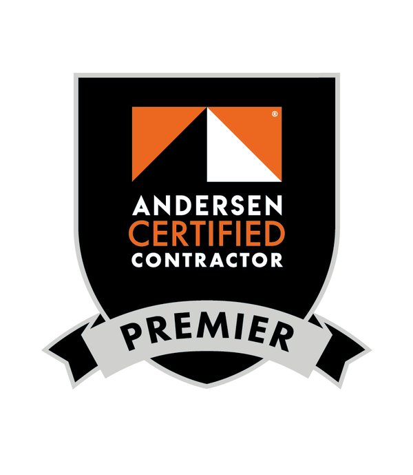Andersen Certified Contractor — PREMIER, 2025 badge